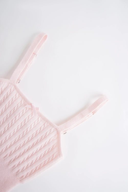 Colette Cable Knit Cami Top - Angel Ruche