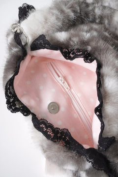 My True Form Fawn Heart Bag (Black)