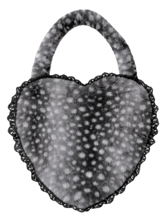My True Form Fawn Heart Bag (Black)