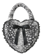 My True Form Fawn Heart Bag (Black)