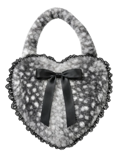 My True Form Fawn Heart Bag (Black)