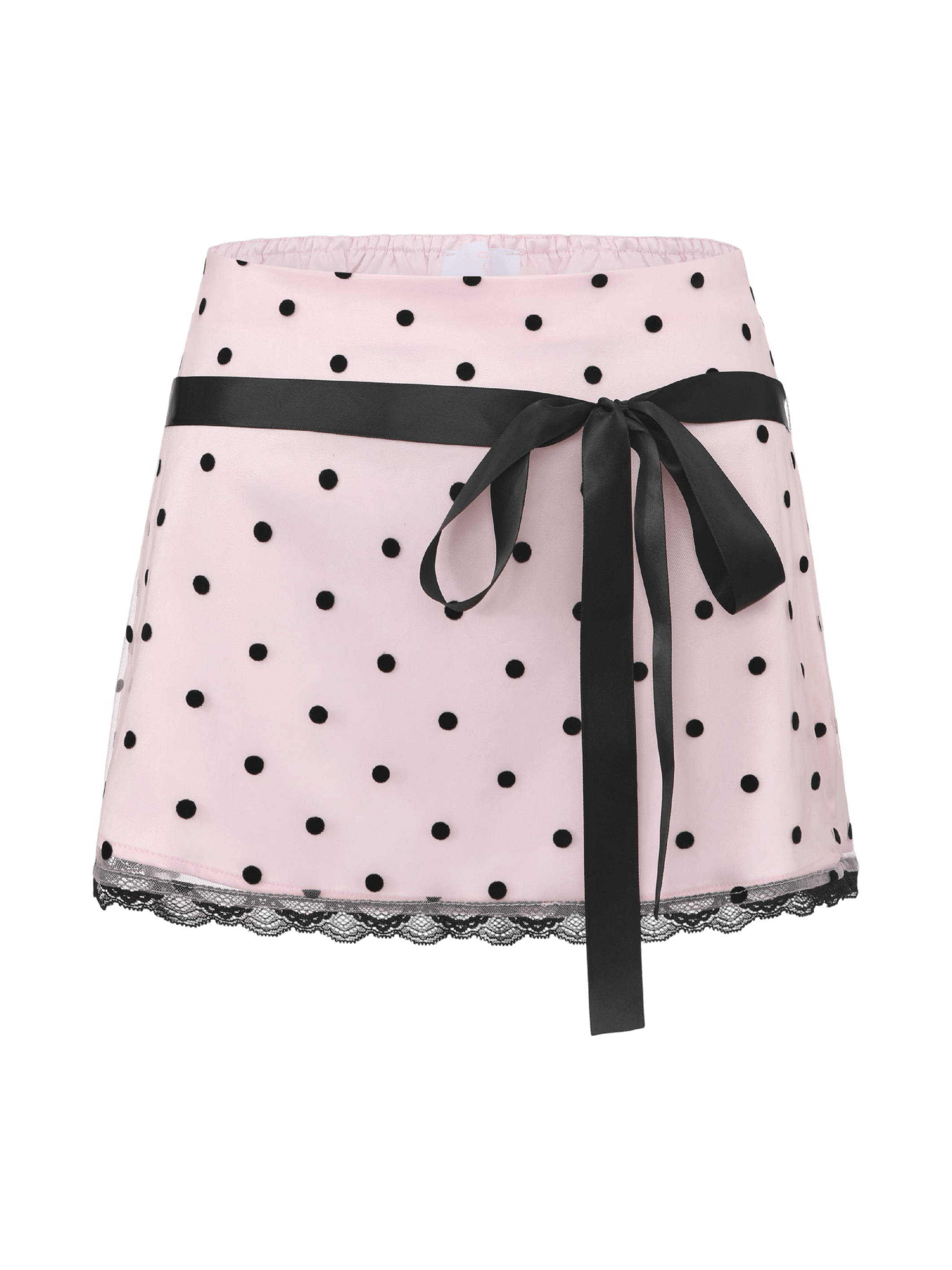 Dottie Polka Dot Mesh Skirt – Angel Ruche