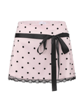 Dottie Polka Dot Mesh Skirt