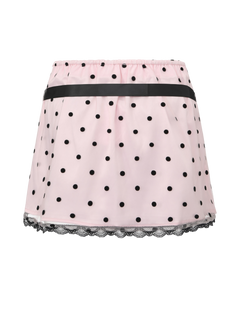 Dottie Polka Dot Mesh Skirt