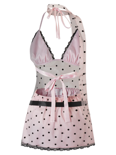 Dottie Polka Dot Mesh Skirt