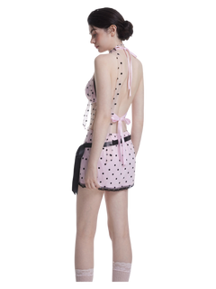 Dottie Polka Dot Mesh Skirt