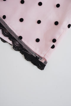 Dottie Polka Dot Mesh Skirt