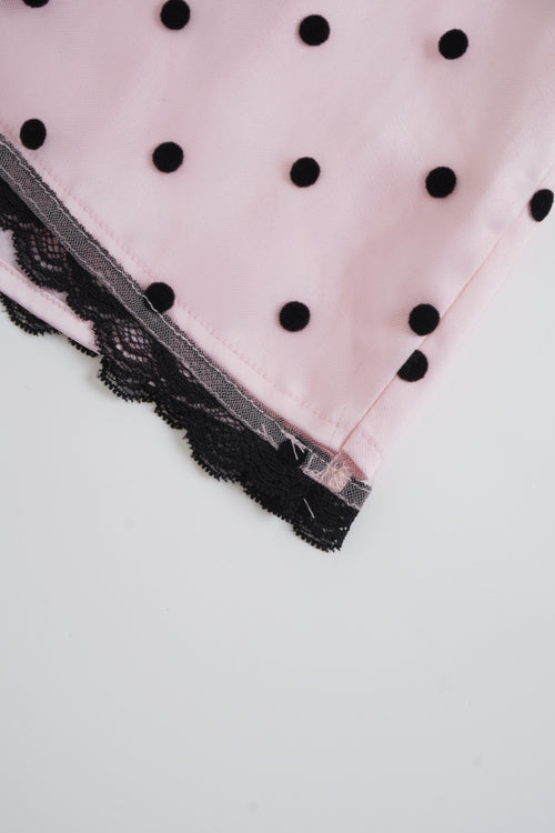 Dottie Polka Dot Mesh Skirt