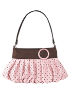 Dolly Polka Dot Bag (Pink Mocha)