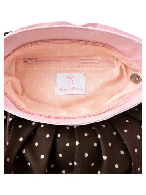 Dolly Polka Dot Bag (Chocolate)