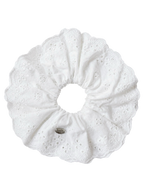Coquette Eyelet Scrunchie