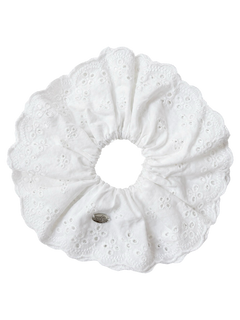 Coquette Eyelet Scrunchie