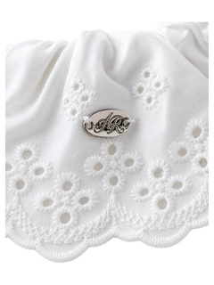 Coquette Eyelet Scrunchie