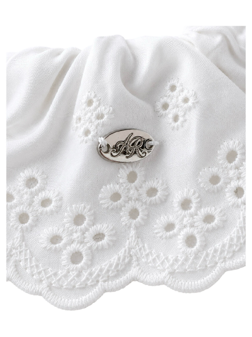 Coquette Eyelet Scrunchie