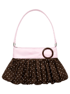 Dolly Polka Dot Bag (Chocolate) - Angel Ruche