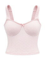 Whimsy Doll Cotton Polka Active Top