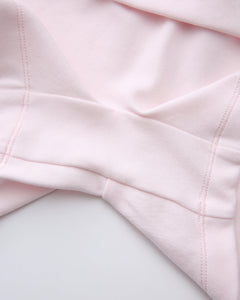Whimsy Doll Cotton Polka Active Fold Over Shorts(Pink)
