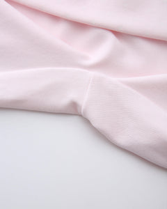 Whimsy Doll Cotton Polka Active Fold Over Capri Pants(Pink)