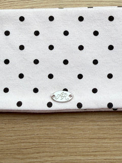 Whimsy Doll Cotton Active Headband(Brown Polka)