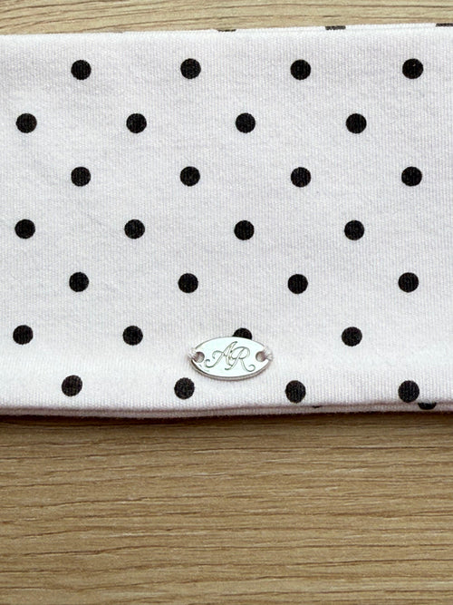 Whimsy Doll Cotton Active Headband(Brown Polka)