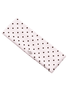 Whimsy Doll Cotton Active Headband(Brown Polka)