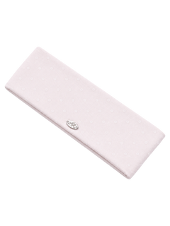 Whimsy Doll Cotton Active Headband(White Polka)