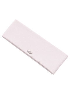 Whimsy Doll Cotton Active Headband(White Polka)