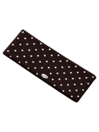 Whimsy Doll Cotton Polka Active Headband(Brown)