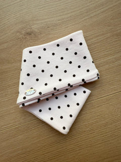 Whimsy Doll Cotton Active Headband(Brown Polka)
