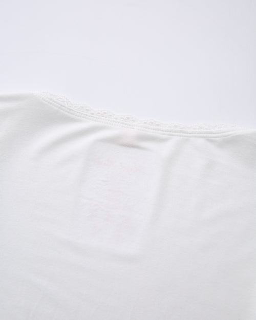 Whimsy Doll Pilates Wrap Cardigan(White)