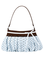 Dolly Polka Dot Bag (Baby Blue)