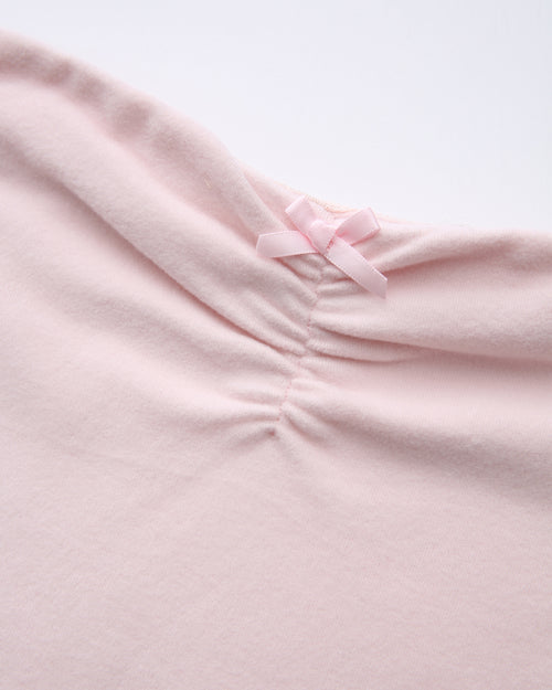 Pilate Princess Ruched Tube Top(Rose Pink)