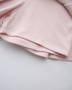 Pilate Princess fold over flare mini skirt in rose pink by Angel Ruche, photo 25