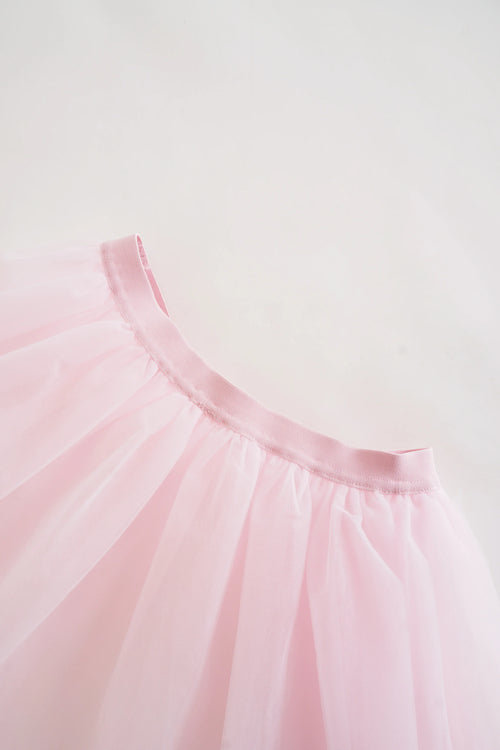 Dolly Polka Dot Dress + Petticoat (Pink) - Angel Ruche