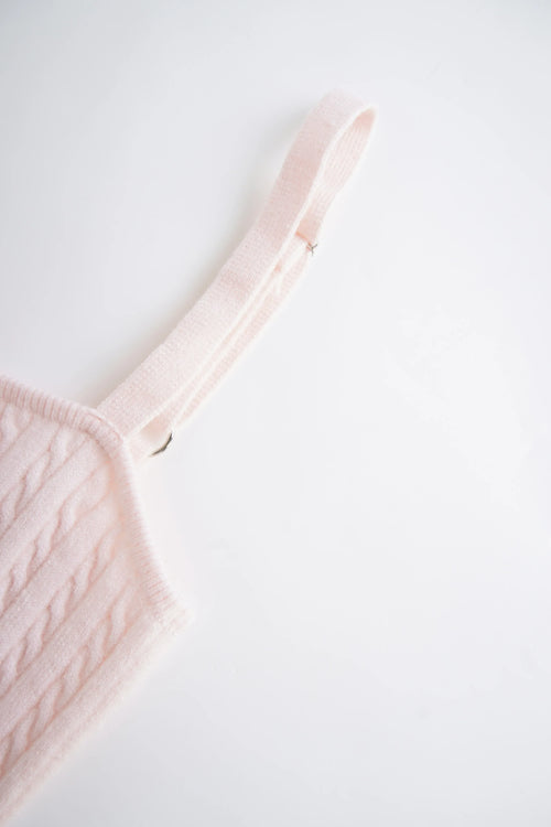 Colette Cable Knit Cami Top - Angel Ruche