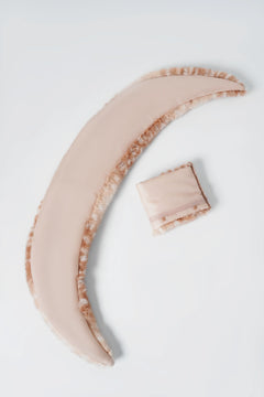 My True Form Fawn Fur Collar + Cuff Set (Light Brown) - Angel Ruche