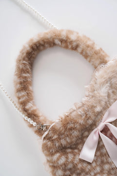My True Form Fawn Heart Bag (Tan) - Angel Ruche