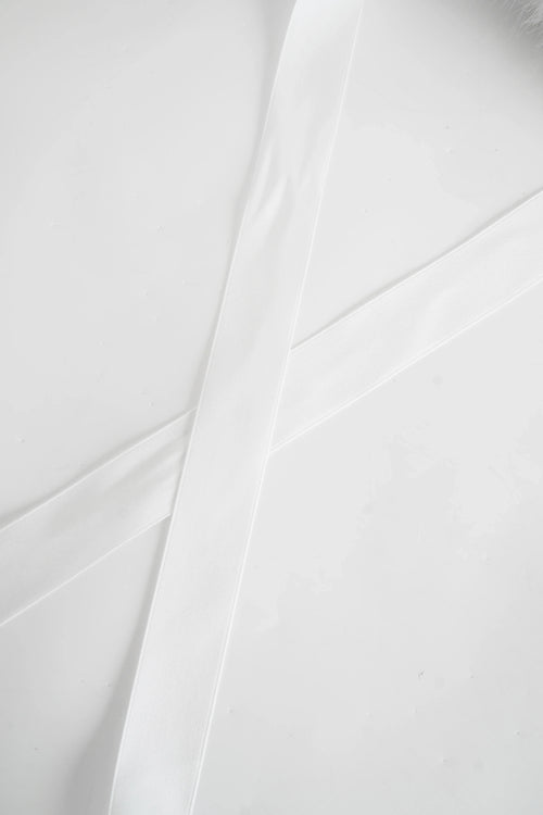 Sugar Pom Fur Pullover Cape (White) - Angel Ruche