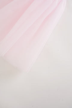 Dolly Polka Dot Dress + Petticoat (Pink)