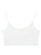 Ballerina Bliss Bralette (Cream White) - Angel Ruche