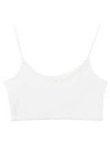 Ballerina Bliss Bralette (Cream White)