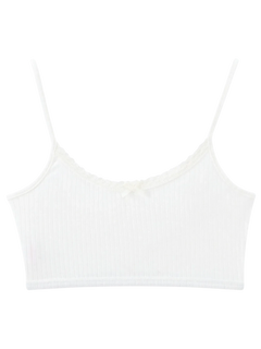 Ballerina Bliss Bralette (Cream White) - Angel Ruche