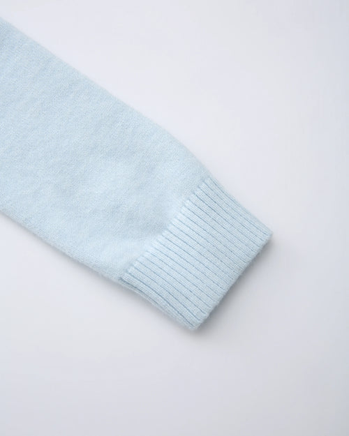 Ballet Knit Wrap Cardigan (Ice Blue)
