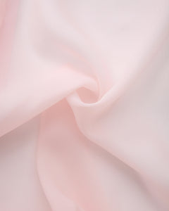 Rosé Princess Fur Chiffon Robe - Angel Ruche