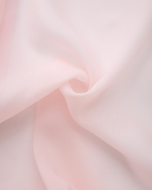 Rosé Princess Fur Chiffon Robe - Angel Ruche