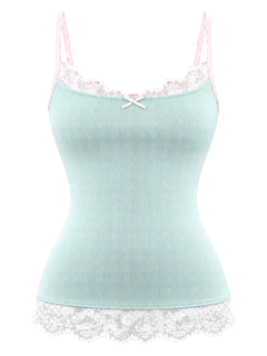 Dewdrop Reversible Lace Set (Pink Teal)