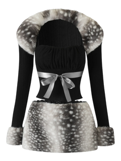 My True Form Cotton Cami Top (Black) - Angel Ruche