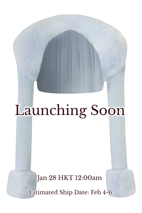 My True Form Fawn Fur Bolero Cardigan (Snow Blue) - Angel Ruche