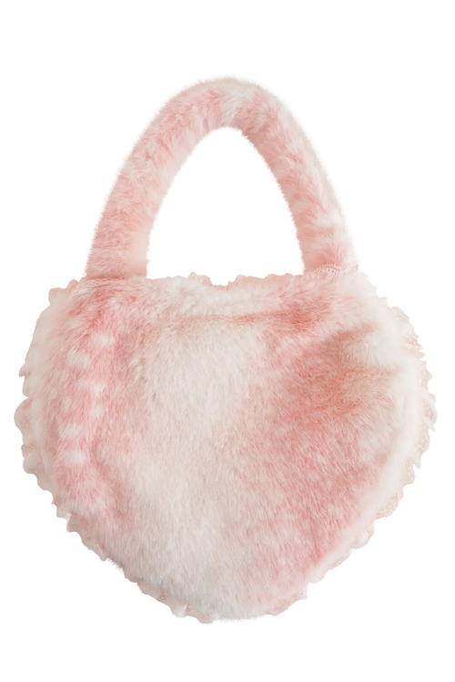 My True Form Fawn Heart Bag (Pink) - Angel Ruche
