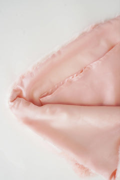 My True Form Fawn Mid-Rise Fur Lace Skirt (Pink) - Angel Ruche